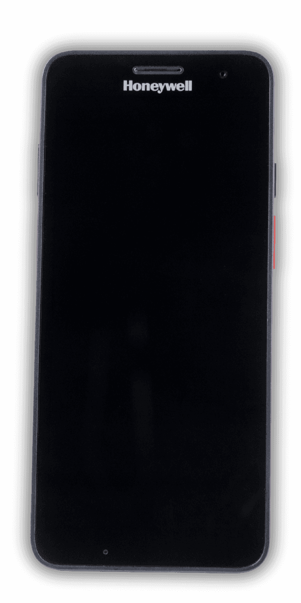 Honeywell CT37 — terminal mobilny z ekranem 6 cali FHD, widok z przodu